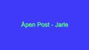 Åpen Post – Jarle